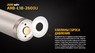 Аккумулятор 18650 Fenix ARB-L18-2600U (2600 mAh)