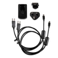 Адаптер для мережі 220В з USB кабелем Garmin AC Adapter Cable, Europe