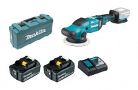 Акумуляторна ексцентрикова полірувальна машина Makita DPO600TKX1
