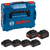 Акумуляторні батареї BOSCH 4x PC18V4.0+2x PC18V PROFESSIONAL (1 600 A02 A2T)