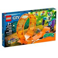 Блоковий конструктор LEGO Каскадерська петля Удар Шимпанзе (60338)