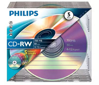 CD-RW Диск Philips CW7D2CC05/00