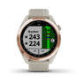 Часы для гольфа Garmin Approach S42 Rose Gold with Light Sand Band