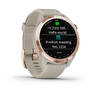 Часы для гольфа Garmin Approach S42 Rose Gold with Light Sand Band