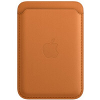 Чохол для пластикових карт Apple iPhone Leather Wallet with MagSafe - Golden Brown (MM0Q3)