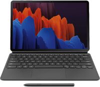 Чохол-клавіатура для планшета Samsung Galaxy Tab S7+ Keyboard, Black (EF-DT970UBEGUJ)