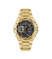 Чоловічий годинник Hugo Boss Wild золотистий з чорним (58129515)
