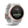 Garmin Fenix 5s Rose Goldtone Sapphire с белым ремешком