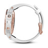 Garmin Fenix 5s Rose Goldtone Sapphire с белым ремешком