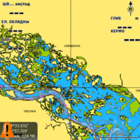 Карта NAVIONICS GOLD «Дельта Дуная» для Lowrance и Eagle