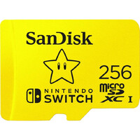 Карта пам'яті SanDisk 256 GB microSDXC for Nintendo Switch SDSQXAO-256G-GNCZN