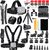 Koah 50-In-1 Action Camera Accessory Kit (Compatible with GoPro)