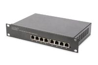 Коммутатор Digitus Gigabit Ethernet 8x10/100/1000Mbps RJ45, 10" (DN-80114)
