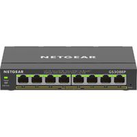 Комутатор керований рівня 2 Netgear GS308EP (GS308EP-100PES)