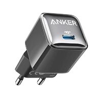 Мережевий зарядний пристрій Anker PowerPort 511 Nano III GaN 30W 1xUSB-C PIQ3.0 Black (A2147)