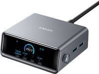 Мережевий зарядний пристрій Anker Prime Charger 250W 6 Ports GaNPrime LCD (A2345141)