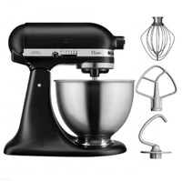 Миксер KitchenAid Classic 5K45SSEBM mat (4,3 л черный матовый)