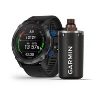 Мультиспортивные часы для дайвинга Garmin Descent Mk2i Bundle, Titanium Carbon Gray DLC with Black Band (Includes Descent T1)
