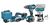 Набір електроінструменту Makita DLX3116TJ