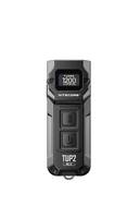 Надпотужний наключний ліхтар із OLED дисплеєм Nitecore TUP2, чорний