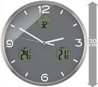 Настінний бездротовий годинник Bresser MyTime NX (8020211mgu000)