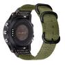 Нейлоновый ремешок для часов Garmin 22мм оливковый в один клик