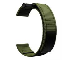 Нейлоновый ремешок для часов Garmin 22мм оливковый