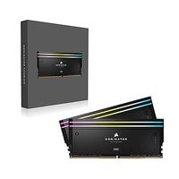 Пам'ять для настільних комп'ютерів Corsair 32 GB (2x16GB) DDR5 6000 MHz Dominator Titanium RGB Black (CMP32GX5M2B6000C30)
