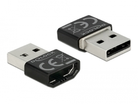 Переходник Delock Adapter HDMI-A female > USB Type-A male black