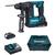 Аккумуляторная болгарка Makita DGA 511 RTJ с двумя АКБ