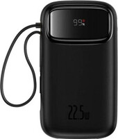 Повербанк (Powerbank) Baseus QPow2 20000mAh 22.5W Dual-Cable Black (P10055002113-00)