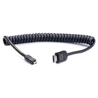 Кабель Atomos AtomFLEX HDMI (Type A) Male to Mini-HDMI (Type C) Male Coiled Cable (40-80см) (ATOM4K60C4)