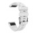 Ремешок 20мм для часов Garmin Fenix 6s/7s Watch Bands White Silicone