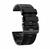 Ремешок 22мм для часов Garmin Fenix 5/6, MARQ, Quatix 5/6 и Forerunner 935/945 Bands Black Silicone