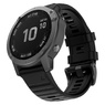 Ремешок 26мм для часов Garmin Fenix 5x/6x, Quatix 6x Bands Black Silicone