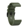 Ремешок 26мм для часов Garmin Fenix 5x/6x, Quatix 6x Bands Moss Green Silicone