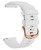 Ремешок для часов Garmin Venu 2s Quick Release Bands (18 mm) White with Rose Gold Hardware