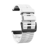 Ремешок 22мм для часов Garmin Fenix 5/6, MARQ, Quatix 5/6 и Forerunner 935/945 Bands White Silicone