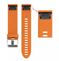 Ремешок на запястье для Garmin Fenix 5s/6s Watch Bands Orange Silicone