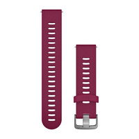 Ремешок на запястье для Garmin Forerunner 645 Quick Release Bands (20 mm) Cerise with Stainless Hardware