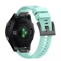 Ремешок на запястье для Garmin Garmin Fenix 5/6, MARQ, Quatix 5 и Forerunner 935/945 Bands Frost Blue Silicone