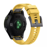 Ремешок на запястье для Garmin Garmin Fenix 5/6, MARQ, Quatix 5 и Forerunner 935/945 Bands Yellow Silicone