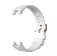 Ремешок на запястье для Garmin Lily Bands (14 mm) White with Gold Hardware