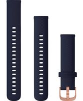 Ремешок на запястье для Garmin Quick Release Bands (18 mm) Navy with Rose Gold Hardware