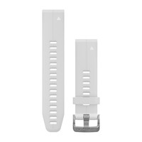 Ремешок на запястье для Garmin QuickFit™ 20 Watch Bands Carrara White Silicone