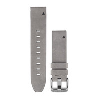 Ремешок на запястье для Garmin QuickFit™ 20 Watch Bands Gray Suede Leather
