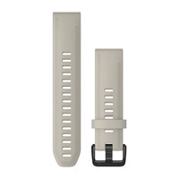 Ремешок на запястье для Garmin QuickFit™ 20 Watch Bands Light Sand Silicone