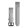 Ремешок на запястье для Garmin QuickFit™ 20 Watch Bands Powder Gray Silicone