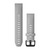 Ремешок на запястье для Garmin QuickFit™ 20 Watch Bands Powder Gray Silicone