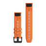 Ремешок на запястье для Garmin QuickFit™ 22 Watch Bands Ember Orange Silicone